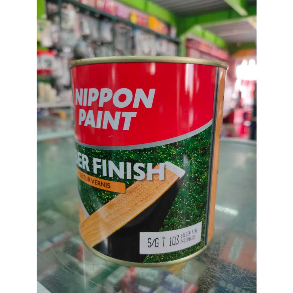 NEW!!! NIPPON TIMBER FINISH NIPPON PAINT FIN POLITUR VERNISH KAYU FURNITURE 1 VERNISH