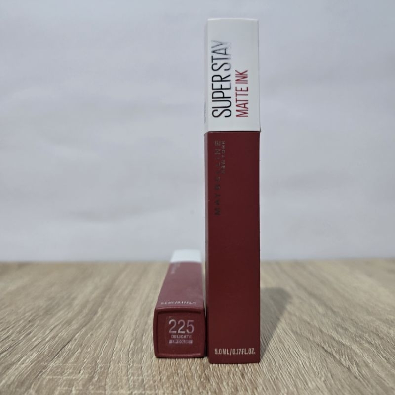 [Original, 225] Maybelline Superstay Matte Ink Liquid Matte Lipstick 225 Delicate