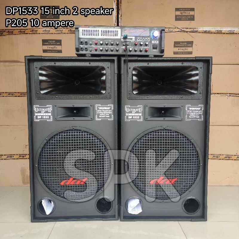 Paket Karaoke Sound System DAT 15 inch DP1533 P205