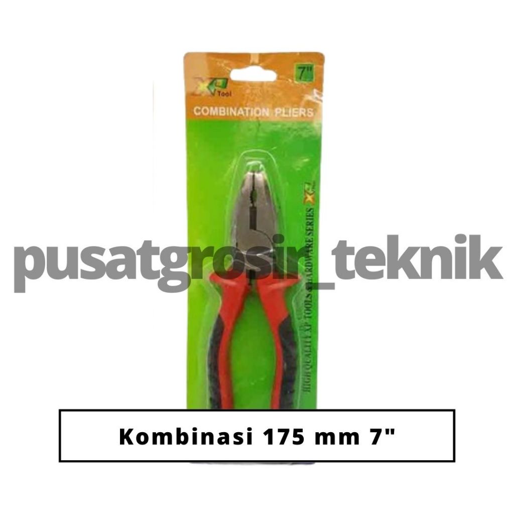 XPTOOL Tang Kombinasi/ Buaya/ Biasa 7" (175 mm)