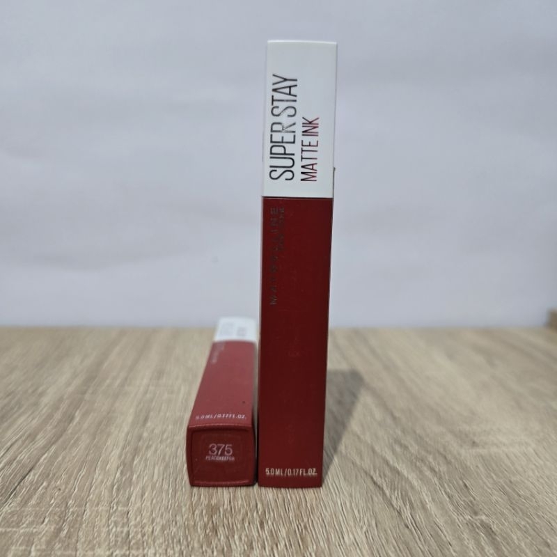 [Original, 375] Maybelline Superstay Matte Ink Liquid Matte Lipstick 375 Peacekeeper