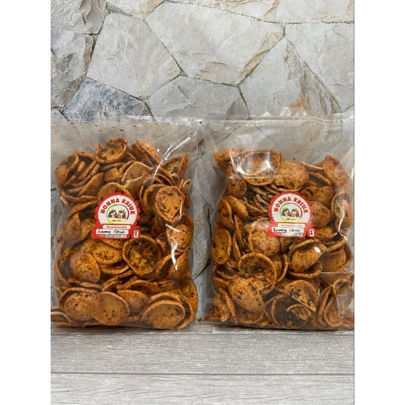 

Basreng Cikruh Pipih Pedas/Ori 1kg