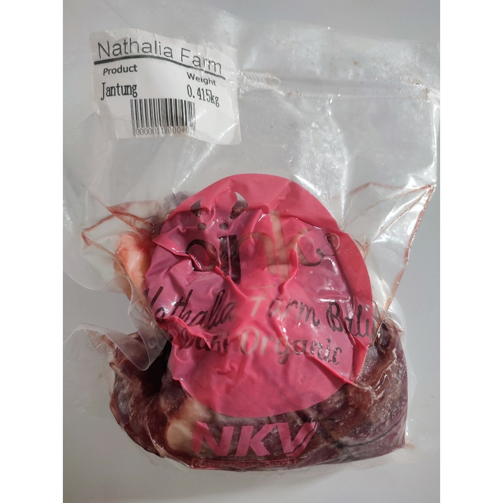 

Jantung Babi - Jeroan Babi - Daging Babi Organik