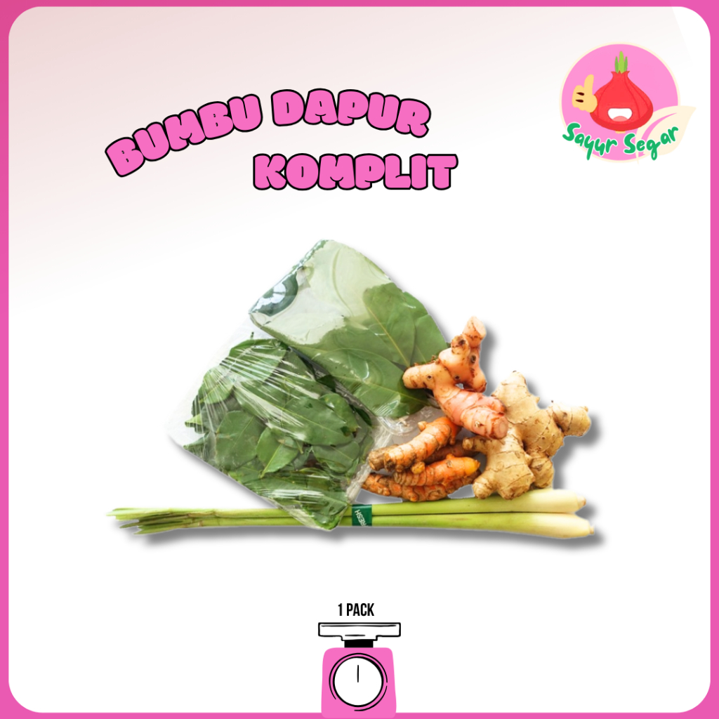 

Sayur Segar - Paket Bumbu Dapur/Spices 1 Pack