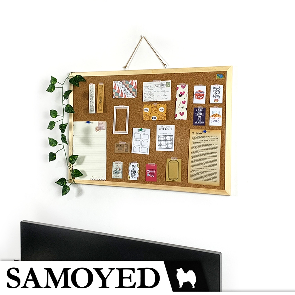 

Ndevansss - Samoyed Ckbd-L-4060 Papan Pengumuman/Mading/Corkboard 40X60Cm - Shopee
