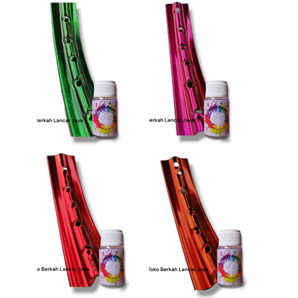 

(OLES) 12,5 ML CANDY PAINT COD pewarna logam serbaguna CHROME CANDY PAINT instan