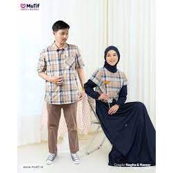 COUPLE MUTIF NAGITA - NASEER / COUPLE MUTIF / GAMIS NAGITA MUTIF / KOKO NASEER MUTIF