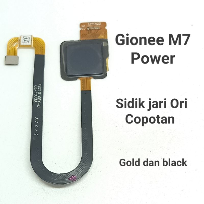 Fleksibel Flexible Fingerprint Gionee M7 Power GN5007 Ori Copotan