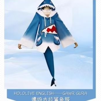Costume Gawr gura mango william
