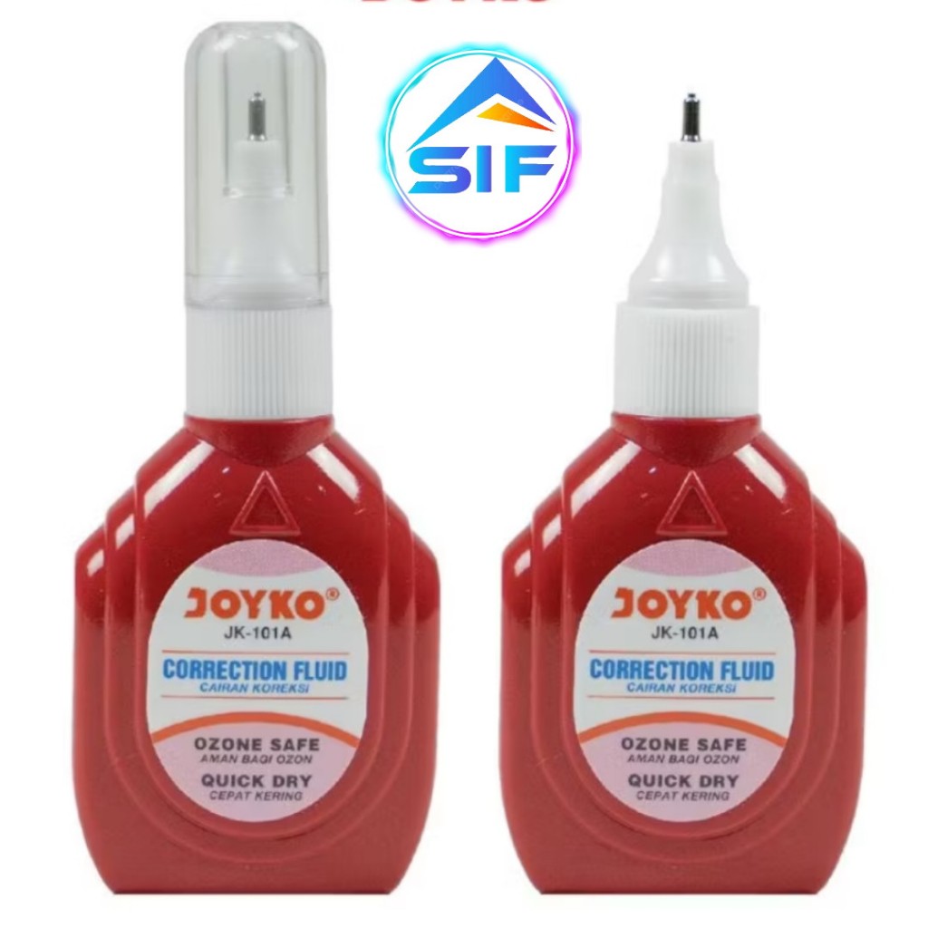 

Tipe X Cair Joyko Correction Tape Pen Tip EX Type X Murah Penghapus Pulpen Pen Tinta Kertas