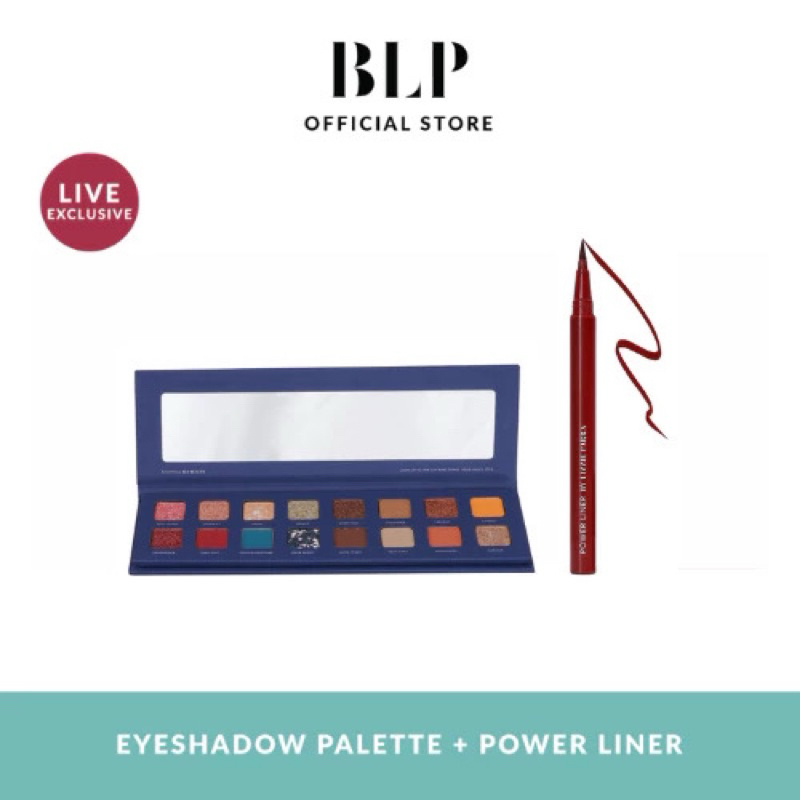 BLP Eyeshadow Nightfall x Power Liner Crimson