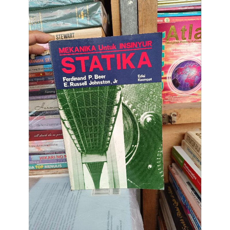 Mekanika untuk insinyur. Statika. edisi 4. oleh Ferdinand P. Beer
