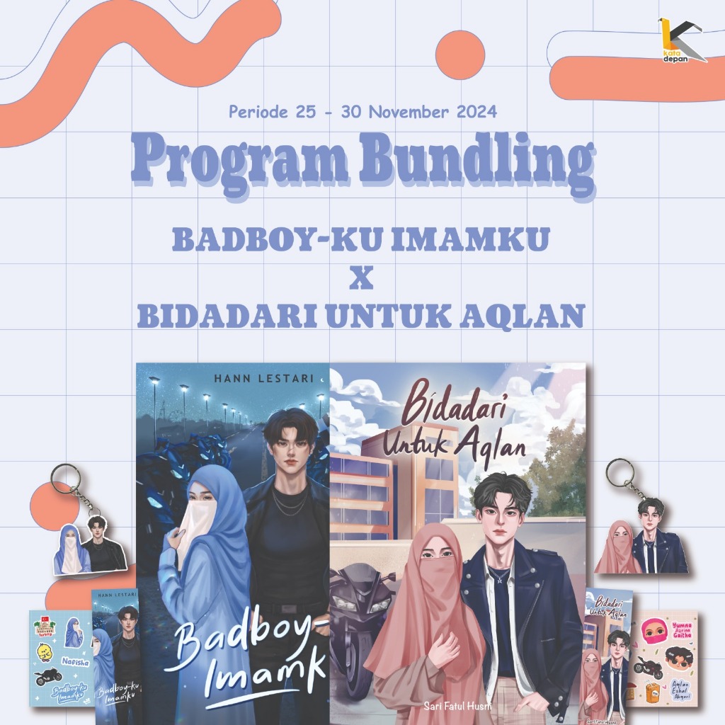 PRGOGRAM BUNDLING BADBOYKU IMAMKU X BIDADARI UNTUK AQLAN