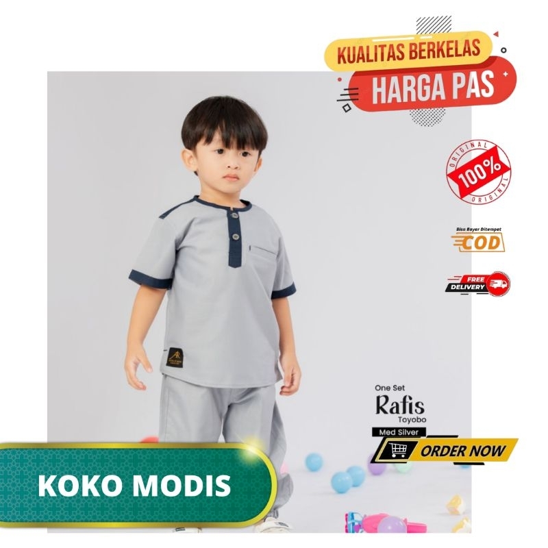 RAFIS ONE SET BY HIJAB ARRAFI BAJU ONE SET TERBARU ARRAFI BAJU ONE SET ANAK BAJU SETELAN POLOS ANAK