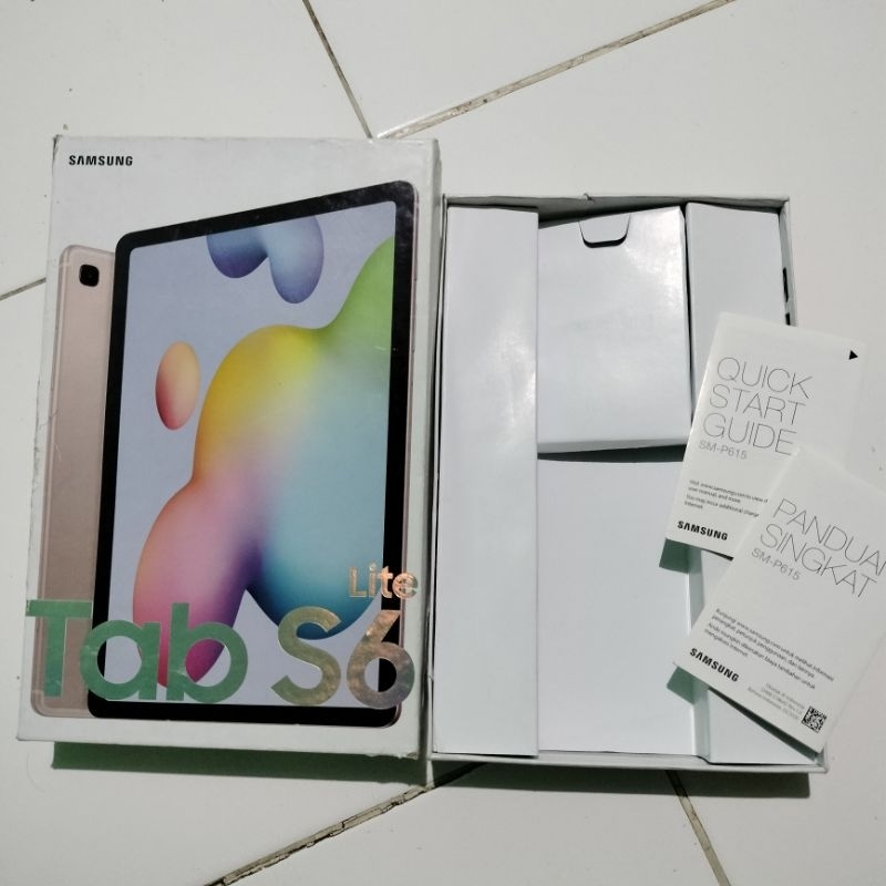 Dus Box Samsung Galaxy Tab S6 Lite Original Copotan