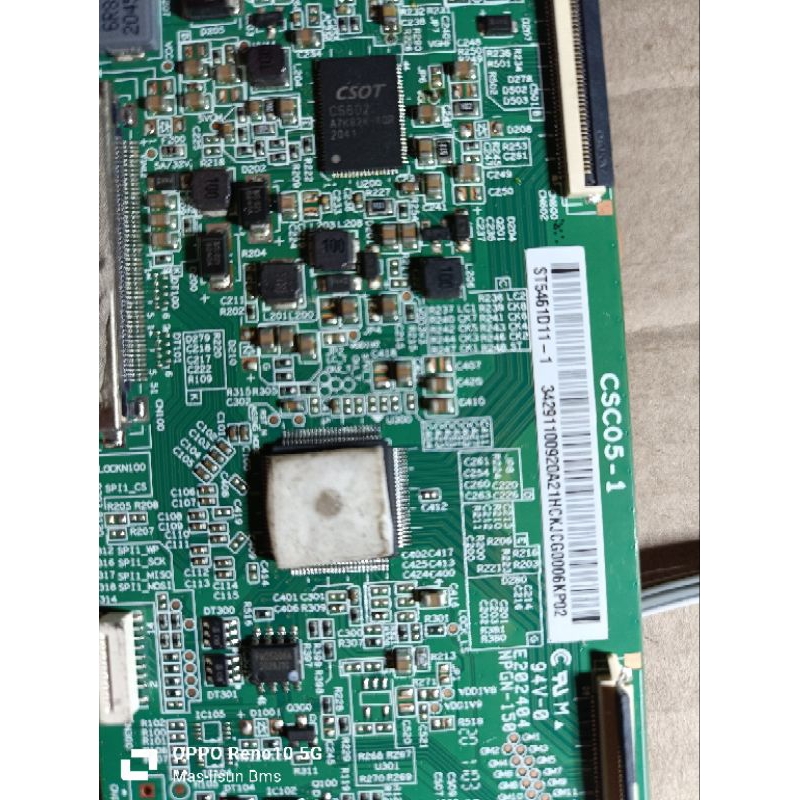 T CON - LOGIC - SONY - KD-55X7500H - 55X7500H