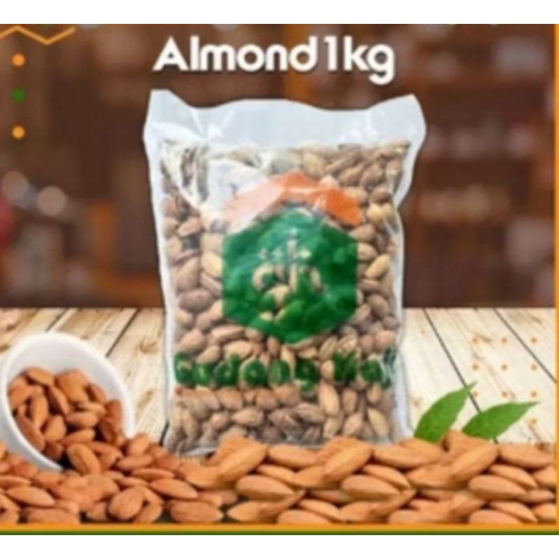 

kacang almond roasted milk 1kg