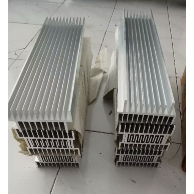 Heatsink 30cm 3U Pendingin Transistor Aluminium 3U 30cm