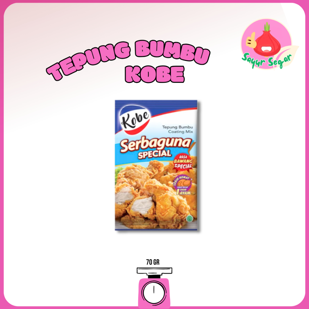 

Sayur Segar - Kobe Tepung Serbaguna Special / Flour 70 gr