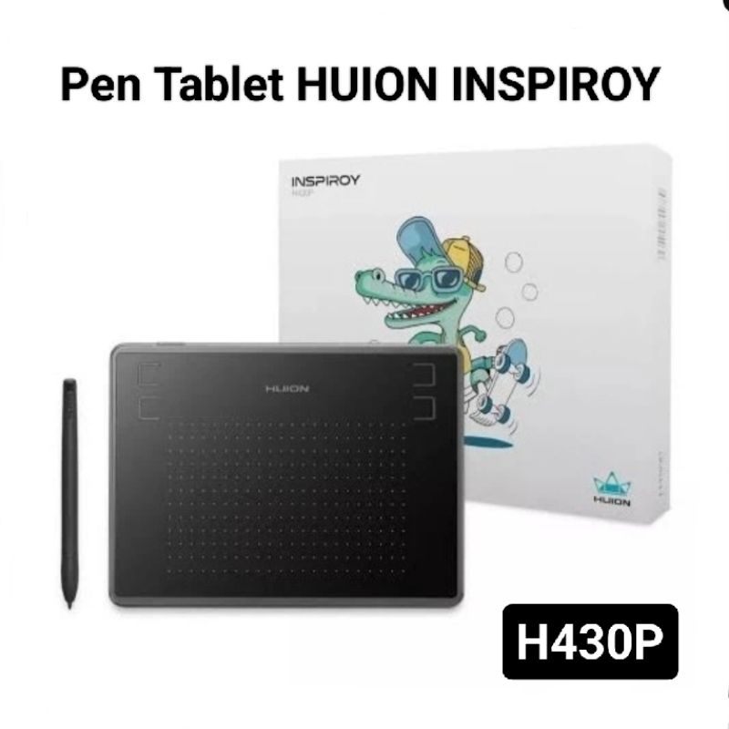 Pen Tablet HUION INSPIROY H430P Drawing Pad Huion H 430 P Original