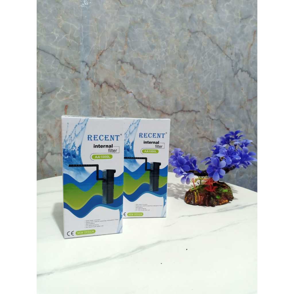 Mesin Pompa Filter Air Aquarium Pompa Filter Internal Pompa Celup Mini Aquarium - 1000L