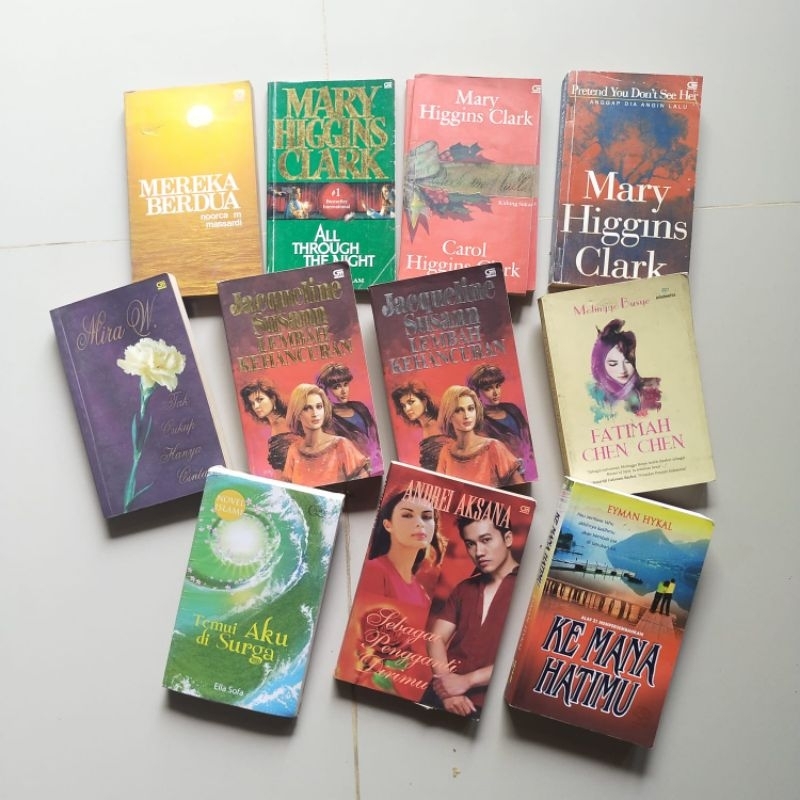 Variasi Novel; KE MANA HATIMU, Sebagai Pengganti Dirimu, Temui AKU di SURGA, FATIHAH CHEN CHEN, LEMB