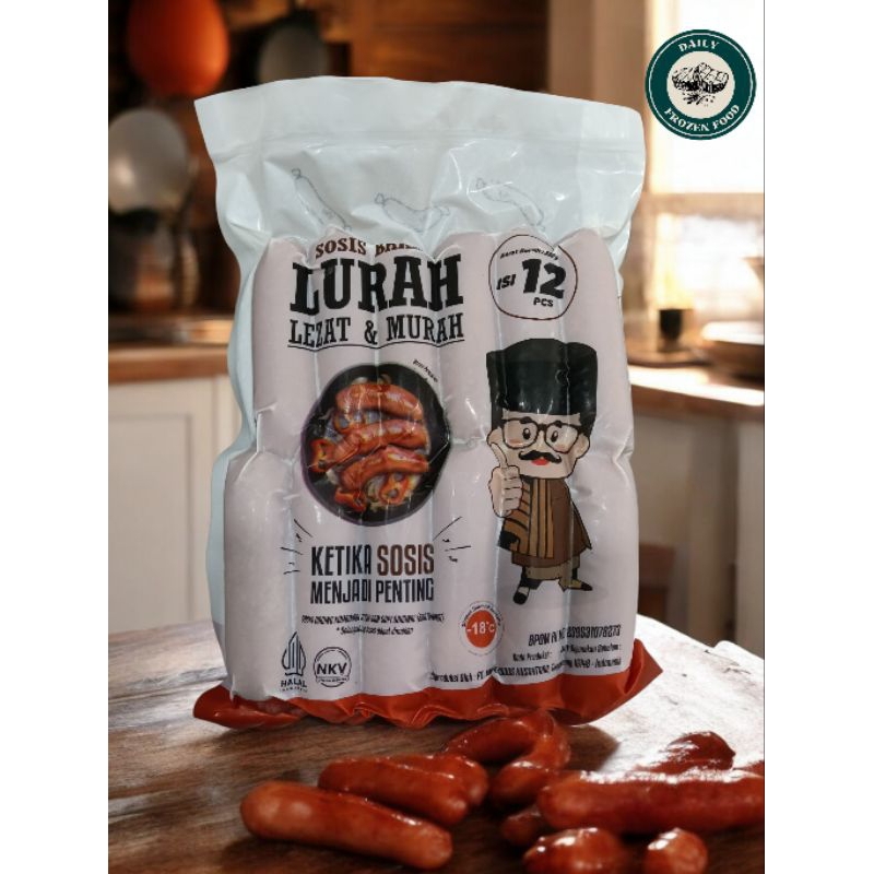 

Lurah Sosis Ayam & Sapi Kombinasi Mini /Sosis Kombinasi / Sosis Sapi / Sosis Ayam