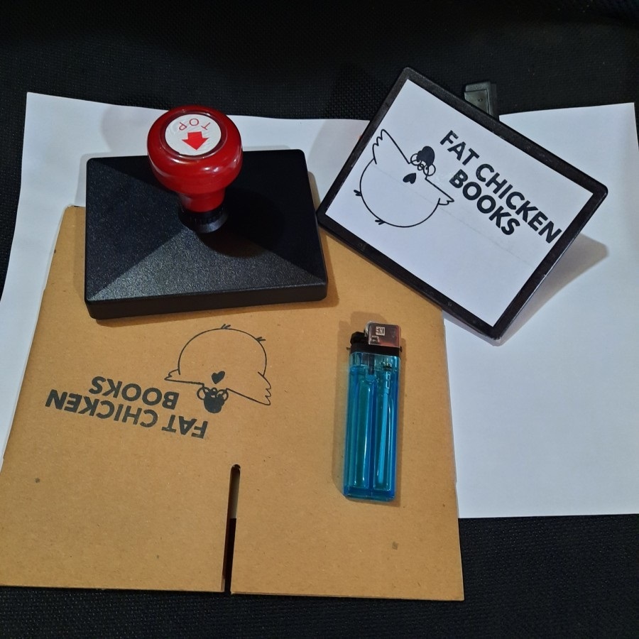 

stempel jumbo / stempel kardus / fragile design custom