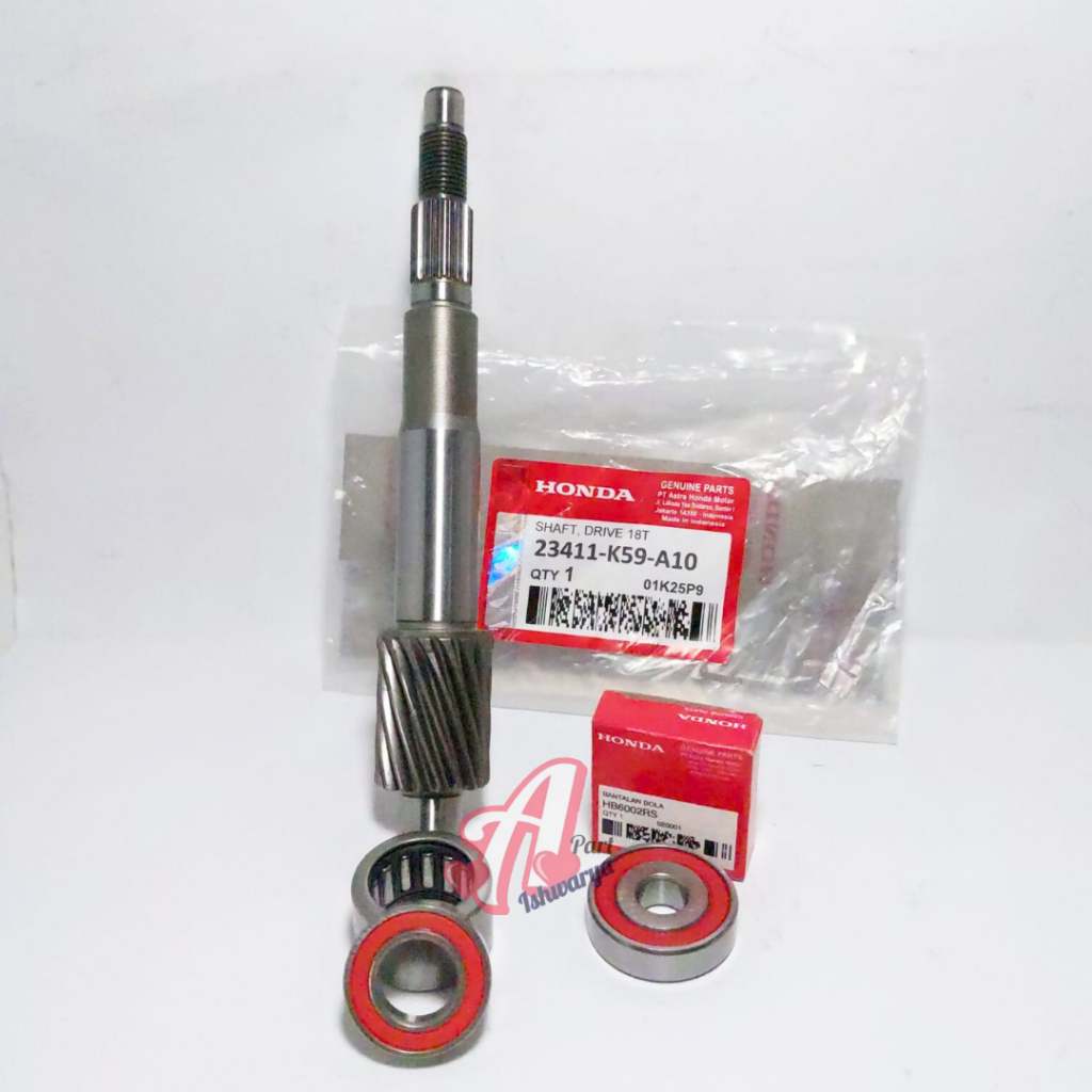 AS PULLY VARIO 150 ESP LED K59 + BEARING LAHAR 6002 TANPA KUNINGAN + BEARING PULLY LAHER BAMBU VARIO