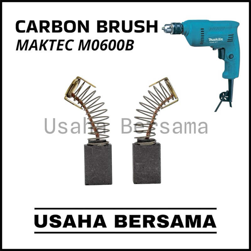 CARBON BRUSH FOR MESIN BOR MAKITA M0600B / BROSTEL MAKITA M0600B  / BOSTEL COAL BOR MAKITA M0600B / 