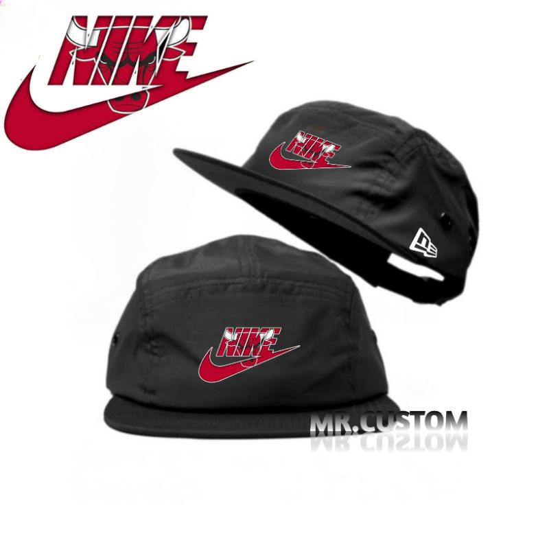 Topi 5 Panel Casual Skena Lokal Brand/ Five Panel Vintage/ Topi Atasan Pria Wanita Dewasa