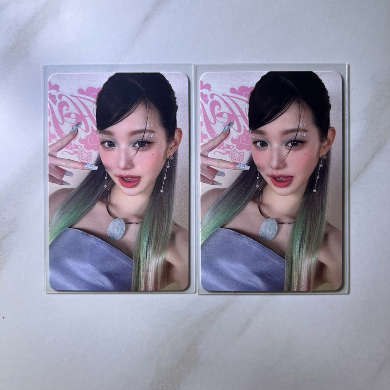 Official Photocard PC Wonyoung IVE Wony Switch PC Benefit Soundwave SW Wony Heya