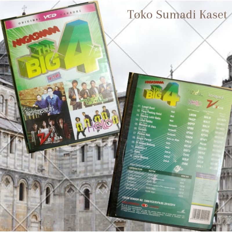 VCD pop komplikasi Nagaswara the big 4