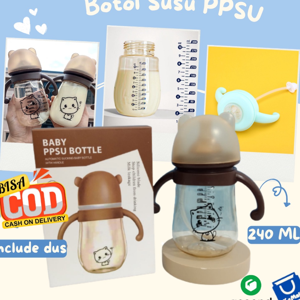 Kejutan Terbaik  Botol Susu Bayi PPSU  Botol Susu PPSU  Botol PPSU  Botol PPSU 24ml  Botol Susu Wide