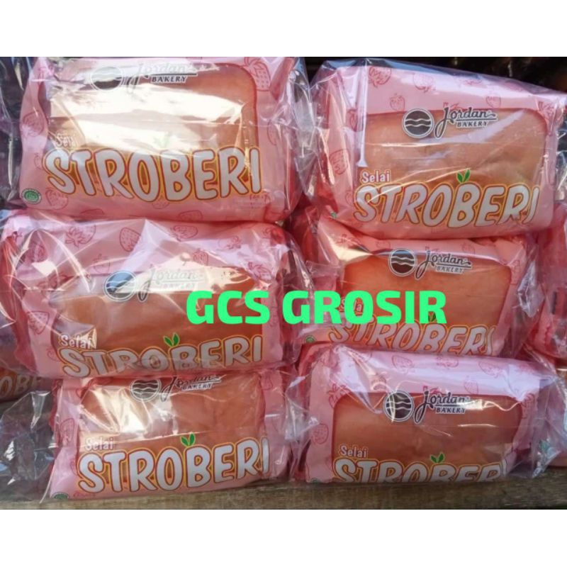 

ROTI JORDAN BAKERY ISI STRAWBERRY 1 PACK 5 PC