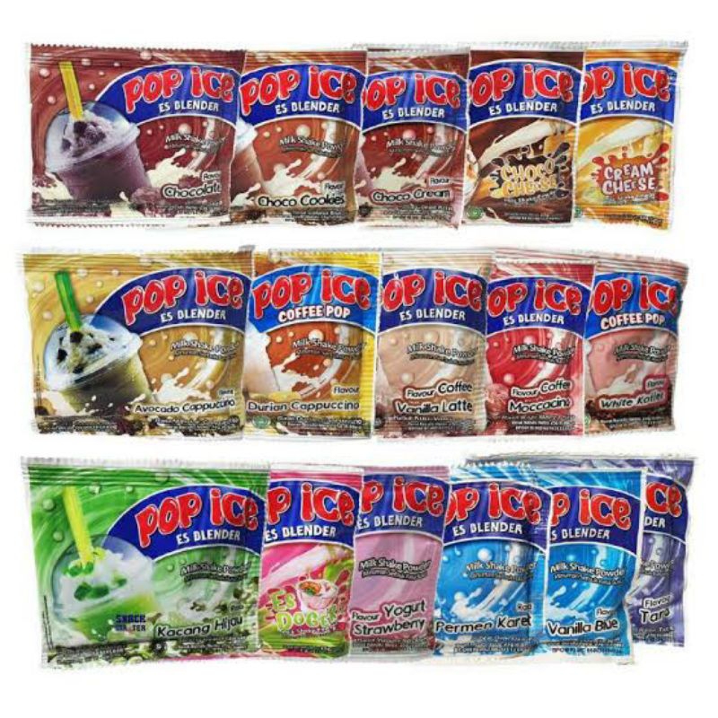 

Pop Ice Blend Aneka Minuman Banyak Rasa