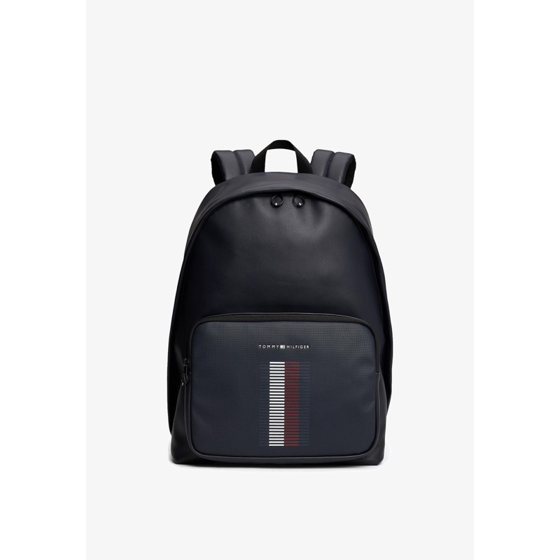TAS BACKPACK TOMMY HILFIGER PIQUE NAVY ORIGINAL AUTHENTIC