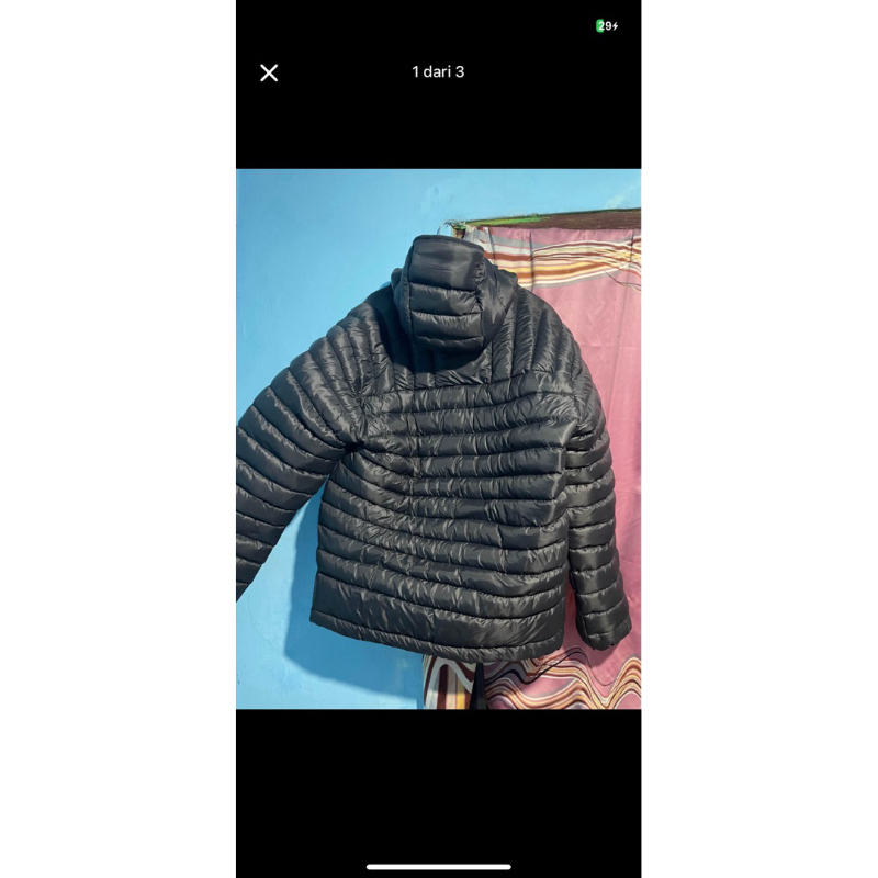 jaket gelembung antarestar second xl bekas