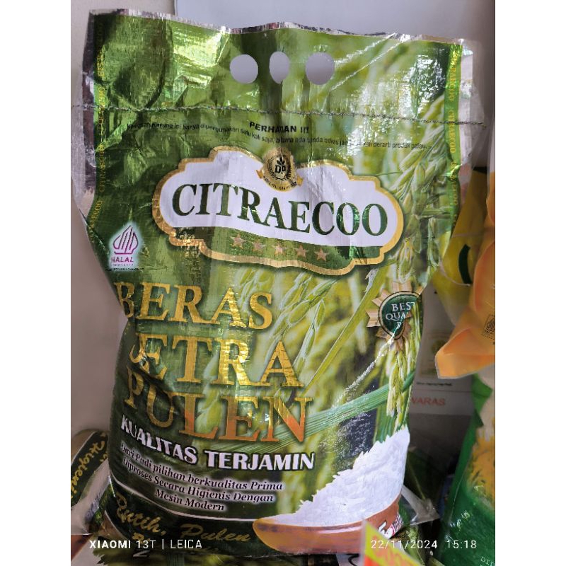 

Beras Citraeco 5 Kg (Bagus)