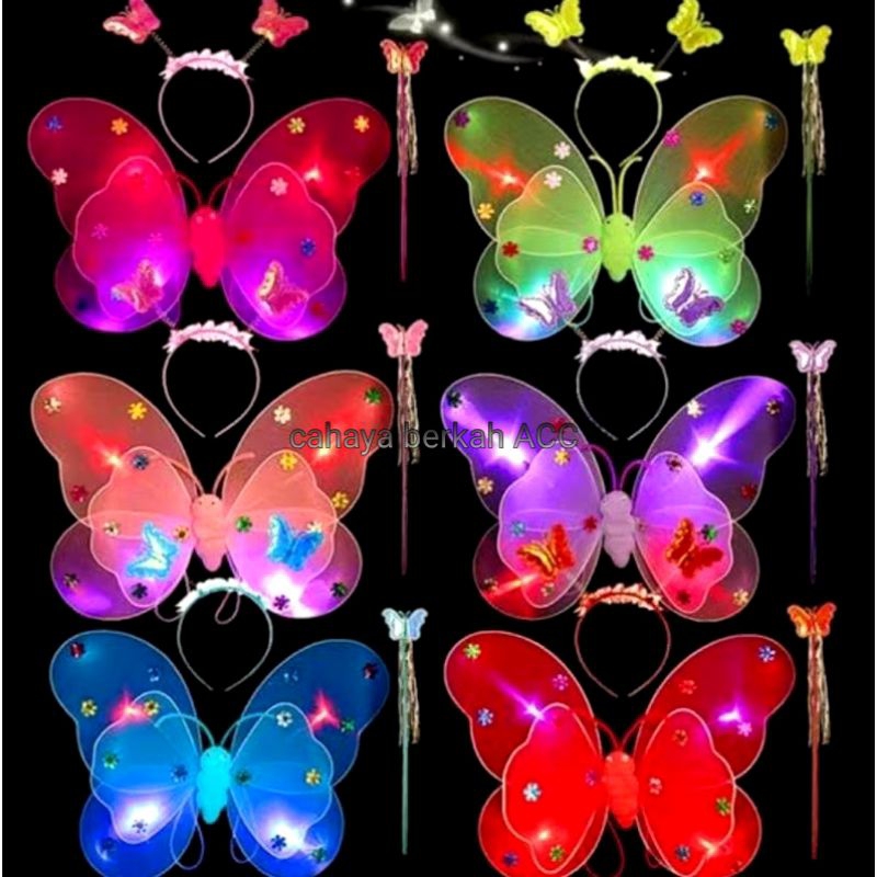 sayap peri kupu kupu sayap ultah ulang tahun