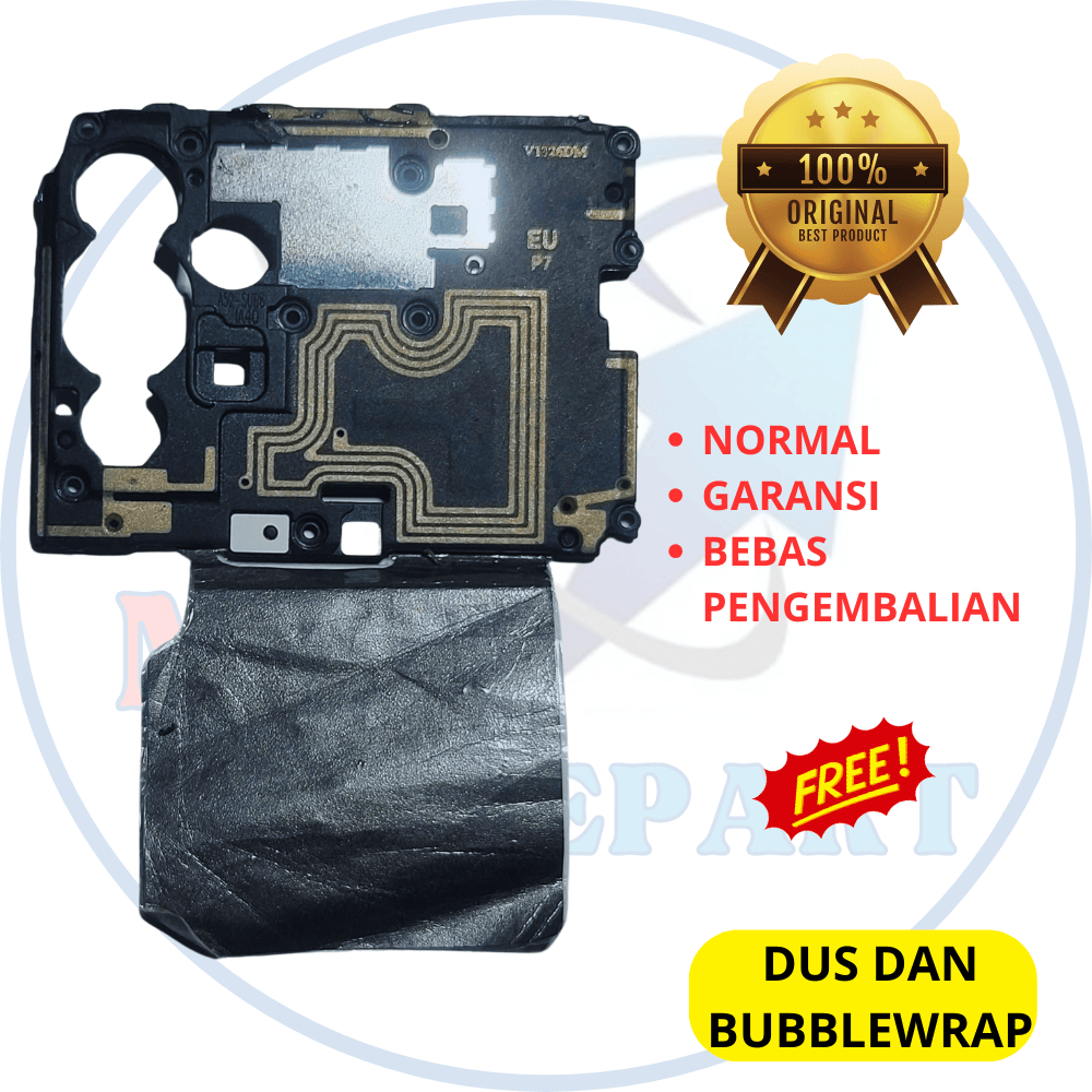 NFC tutup mesin samsung a52 5g original copotan - a52s - plus speaker atas - asli ori cabutan bawaan