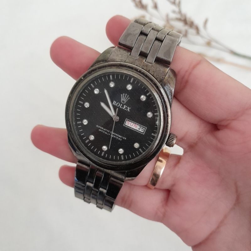 ROLEX JAM TANGAN ORIGINAL [PRELOVED]