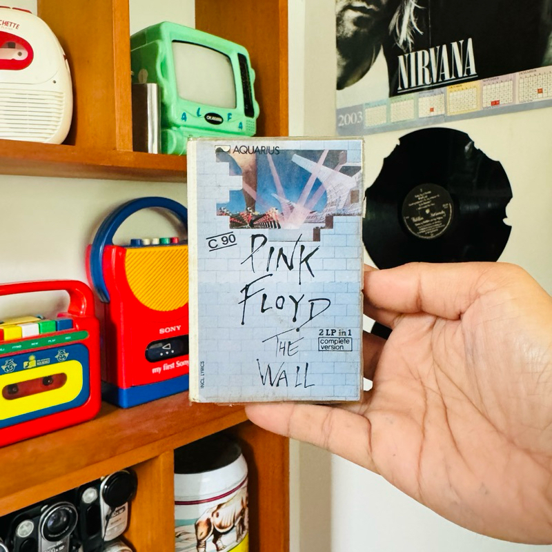 Kaset Pita / Tape / Walkman Pink Floyd The Wall Original 100% Berfungsi / Tested Indonesia Luar Camp