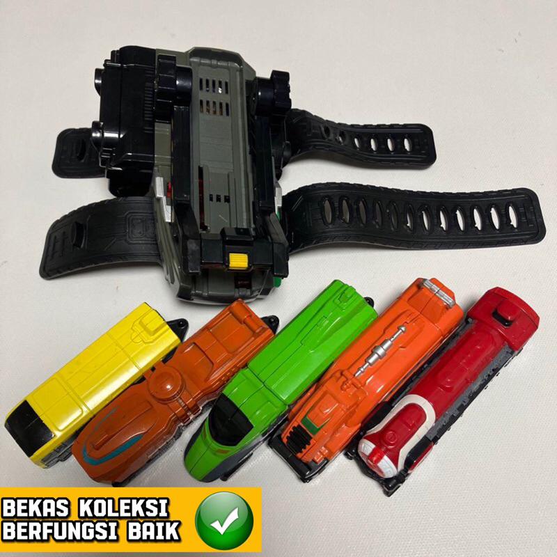 Dx Power Rangers Ressha Sentai ToQger Toq Changer Set