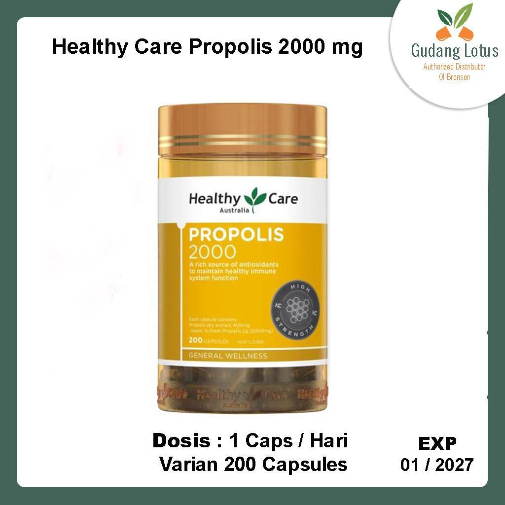 Healthy Care Propolis 2000 mg 200 capsules