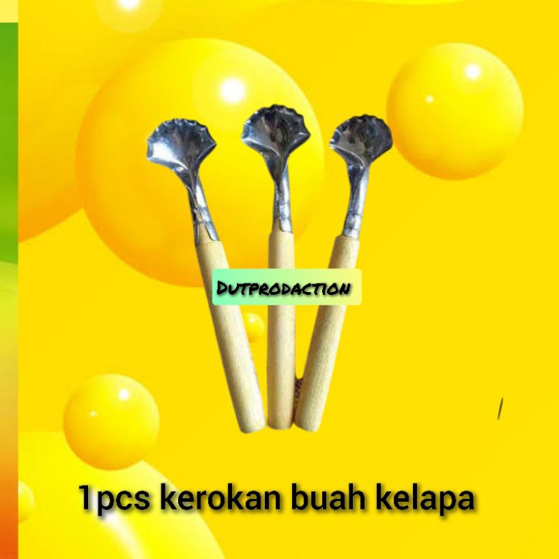 kerokan buah kelapa, kerokan buah