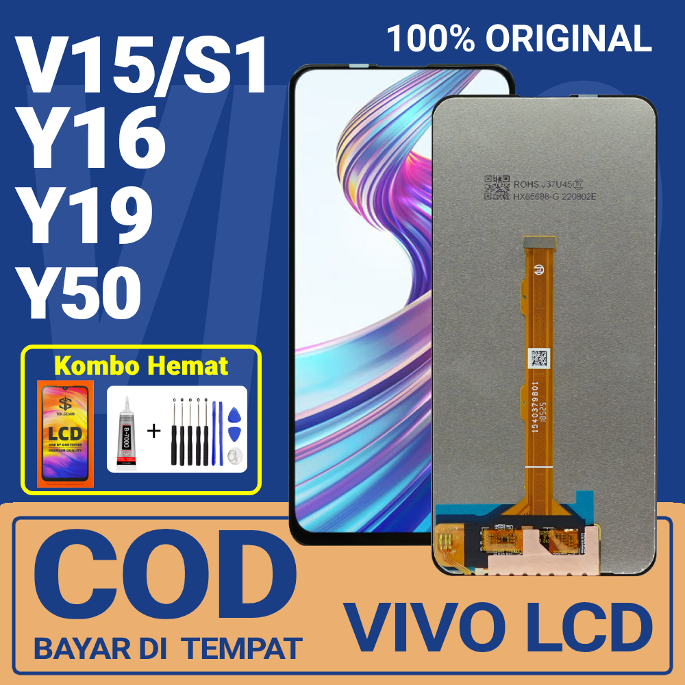 【ORIGINAL】LCD VIVO V15/S1 Y19 Y50 Layar HP Touchscreen Original 100% Fullset ASLI