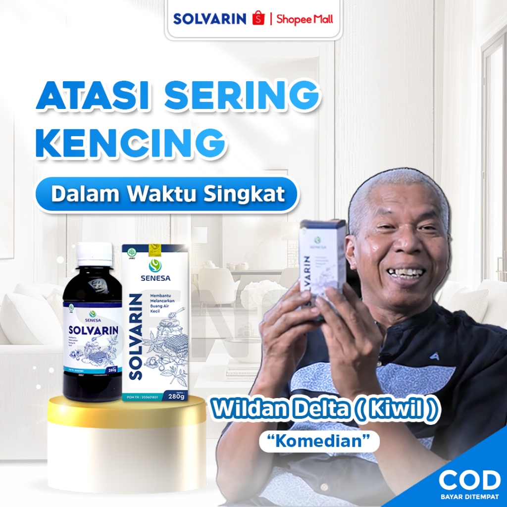 SOLVARIN - Madu Herbal Infeksi Saluran Kemih Obat Prostat Anyang Anyangan dan Batu Ginjal