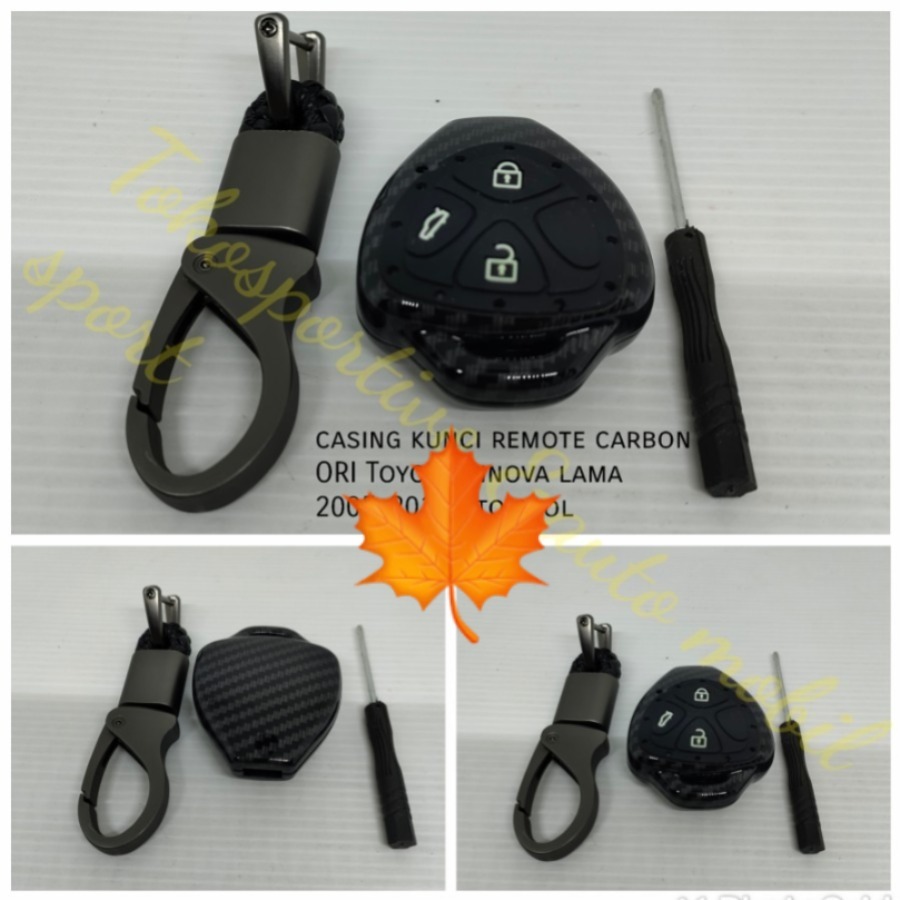 Casing cover kunci remote ORI Toyota Innova Lama 2004-2011