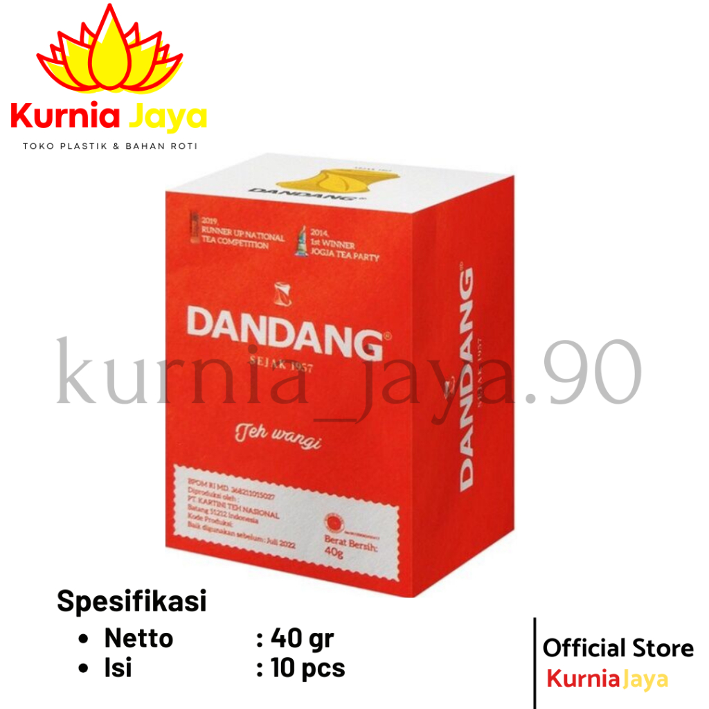 

[ DANDANG ] Teh Wangi Bubuk 40gr, 10 pcs